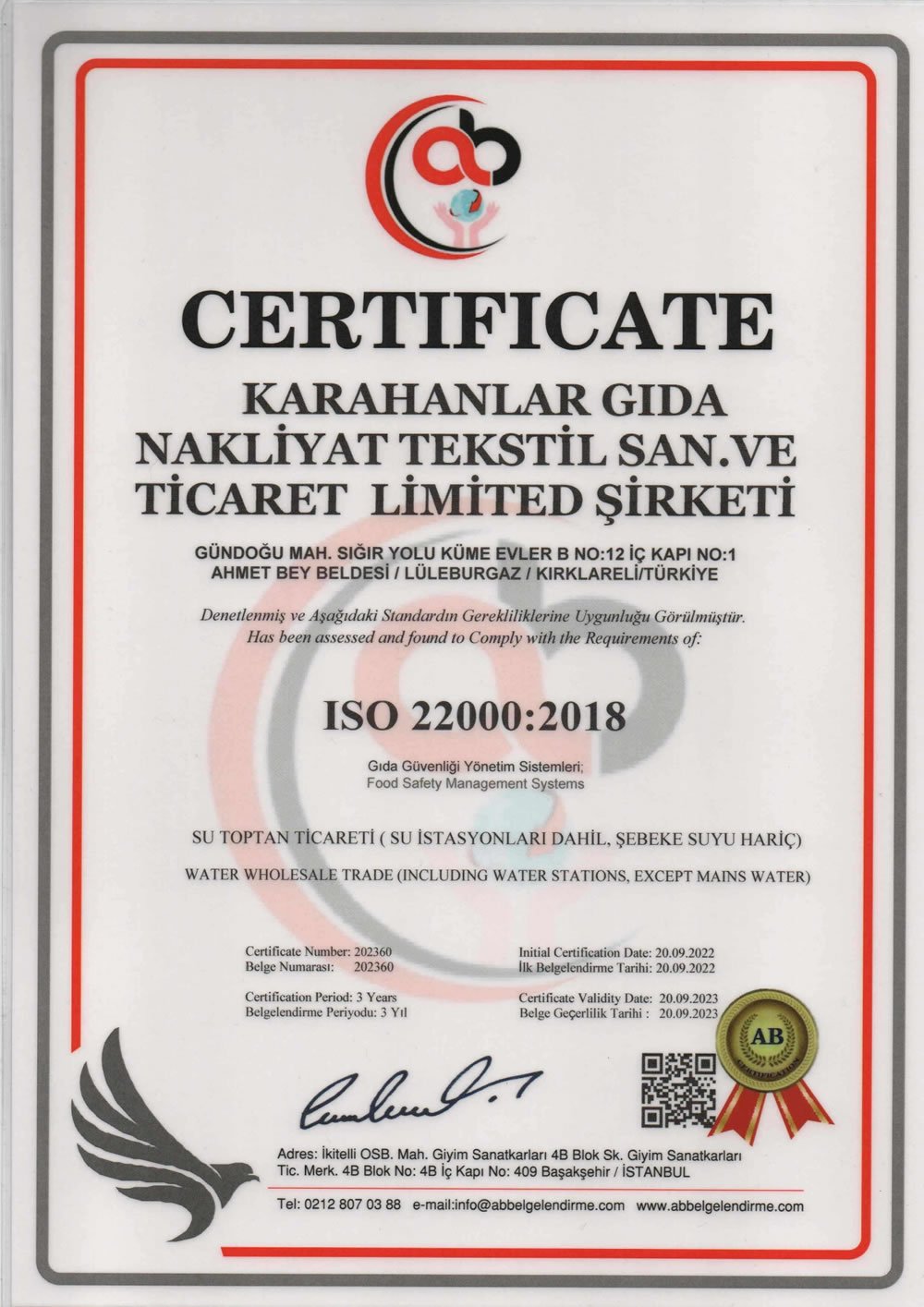 ISO 22000:2018 ISO 22000:2018